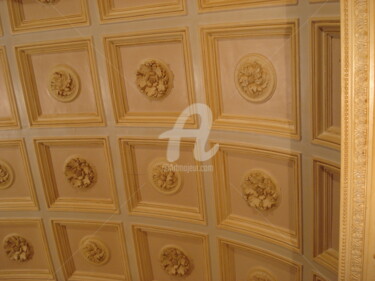 Peinture intitulée "Plafond en l'état" par Laurent Berthe, Œuvre d'art originale
