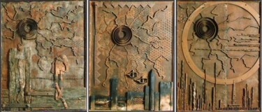 Escultura titulada ""Paisaje Agónico" (…" por Mario Morasan, Obra de arte original