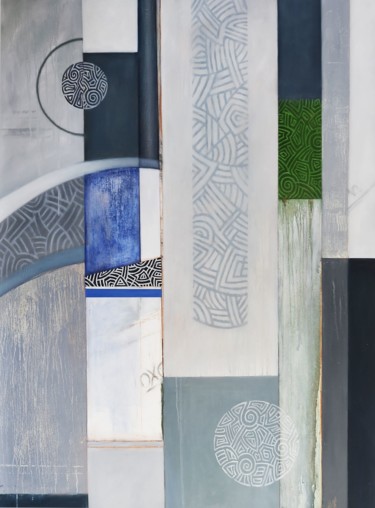 Peinture intitulée "OXO" par Pascal Buffard, Œuvre d'art originale