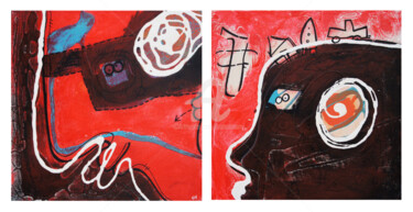 Peinture intitulée "Kreta" par Bruno Antony-Thouret (bruno antony), Œuvre d'art originale, Acrylique