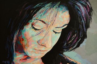 Amazing Grace Malerei mit dem Titel "Amazing Grace" von Rudolf Rox, Original-Kunstwerk, Acryl