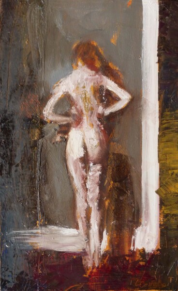 Peinture intitulée "A tous les points d…" par Manuel Leonardi, Œuvre d'art originale, Huile