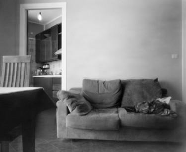 Fotografia intitolato "Eight hours pinhole…" da Gianluca Faletti, Opera d'arte originale