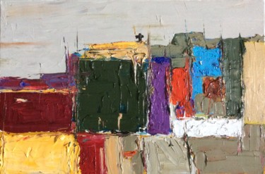 Painting titled "CHATEAU DU LUBERON" by Zaël, Original Artwork