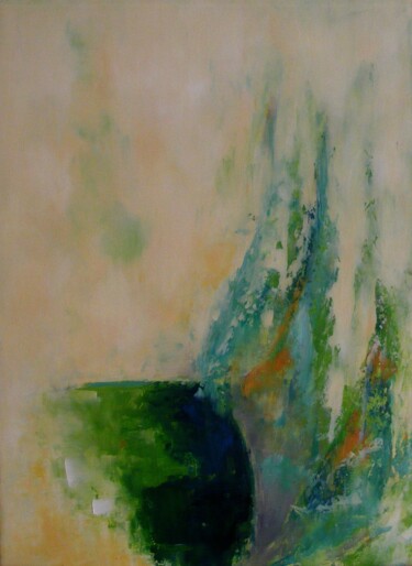 Peinture intitulée "Renaissance" par Catherine Dufrene (Katy), Œuvre d'art originale, Huile