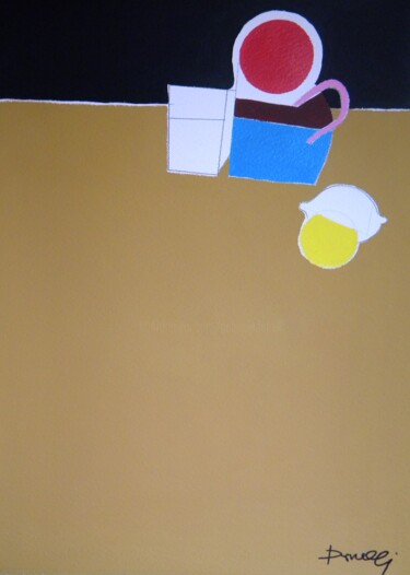 Painting titled "Composition number…" by Gabriele Donelli, Original Artwork, Acrylic