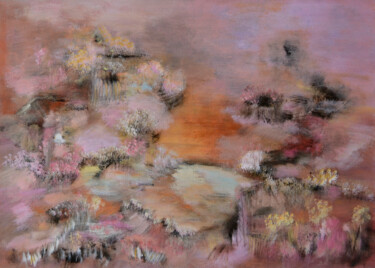 Where to see Peinture intitulée "Where to see" par Muriel Cayet, Œuvre d'art originale, Acrylique