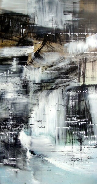 paysages rythmiques Pintura titulada "paysages rythmiques" por Bruno Keip, Obra de arte original