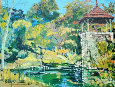 Painting titled "VALENCE SUR BAÏSE,…" by Remy Peyranne, Original Artwork