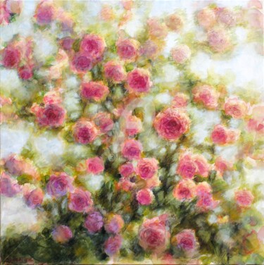 Painting titled "So romantic !" by Fabienne Monestier, Original Artwork, Acrylic