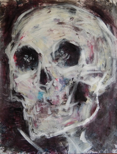 Peinture intitulée "portraits-de-famill…" par Chamartin, Œuvre d'art originale, Acrylique
