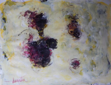 Peinture intitulée "acryl-sur-papier-ma…" par Chamartin, Œuvre d'art originale