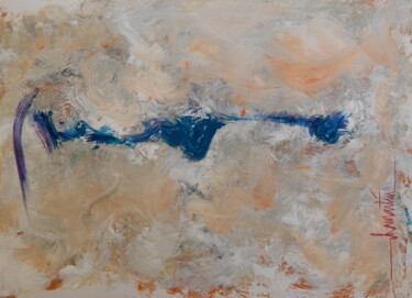Peinture intitulée "acryl-sur-papier-ma…" par Chamartin, Œuvre d'art originale