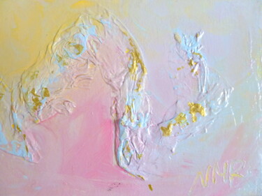 Painting titled "‘’ RÊVES D’ENFANT ‘’" by Nathalie Morin, Original Artwork, Acrylic