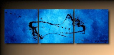 「Hermes 4」というタイトルの絵画 Tehosによって, オリジナルのアートワーク, オイル