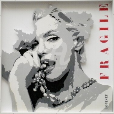 Sculpture titled "Marilyn Monroe Frag…" by Alain Louiset, Original Artwork