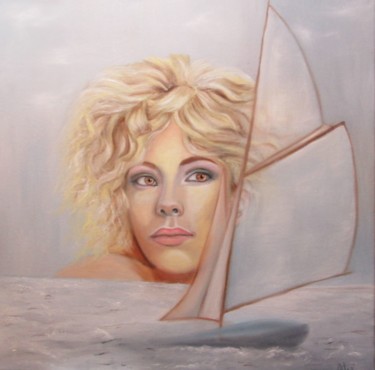 Peinture intitulée "The trip." par Alix, Œuvre d'art originale, Huile