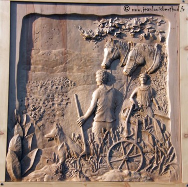 Les Proscrits Sculpture intitulée "Les Proscrits" par Jean-Louis Berthod, Œuvre d'art originale