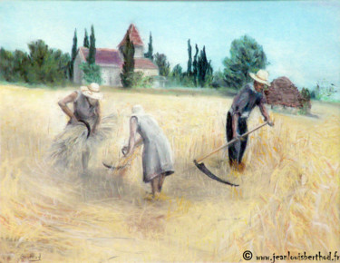 Pastel (12) Dessin intitulée "Pastel (12)" par Jean-Louis Berthod, Œuvre d'art originale, Pastel