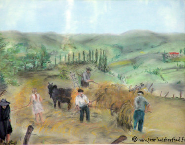 Pastel (13) Dessin intitulée "Pastel (13)" par Jean-Louis Berthod, Œuvre d'art originale, Pastel