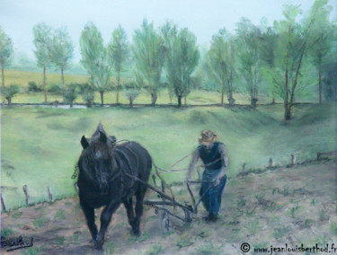 Pastel (17) Dessin intitulée "Pastel (17)" par Jean-Louis Berthod, Œuvre d'art originale, Pastel