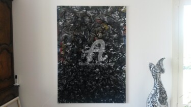 Peinture intitulée "Le monde destructuré" par Bruno Antony-Thouret (bruno antony), Œuvre d'art originale, Acrylique