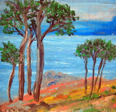 Peinture intitulée "Pinus Sylvestris.jpg" par Jean-Luc Perrault, Œuvre d'art originale