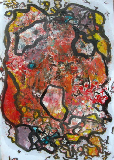 Peinture intitulée "Fragmentation.jpg" par Jean-Luc Perrault, Œuvre d'art originale