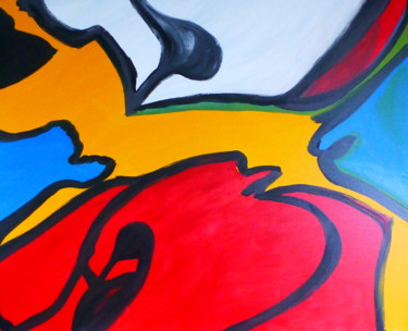 Peinture intitulée "Peinture acrylique…" par Chantal Derderian Christol, Œuvre d'art originale