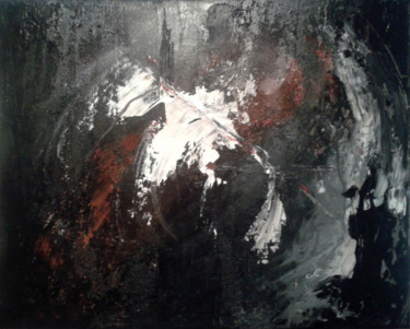 Peinture intitulée "Fracture" par Sandrine Chalot, Œuvre d'art originale
