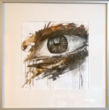 Peinture intitulée "TOI" par Sandrine Chalot, Œuvre d'art originale, Acrylique