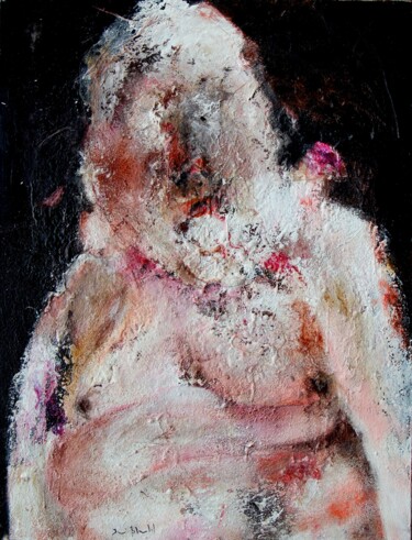 le poids du vide. Peinture intitulée "le poids du vide." par Denis Blondel, Œuvre d'art originale, Acrylique