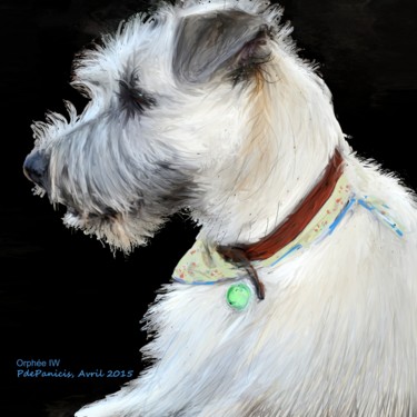 제목이 "Orphée, lévrier irl…"인 그림 Pia De Panicis로, 원작, 다른