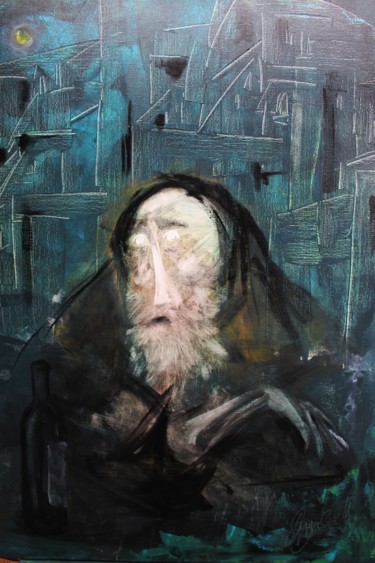 Peinture intitulée "Solitude" par Antonio Zamariola, Œuvre d'art originale, Acrylique