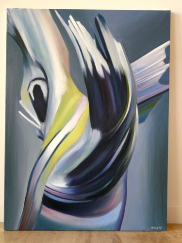 Peinture intitulée "arbre-sculpture.jpg" par Raphaël Roux, Œuvre d'art originale
