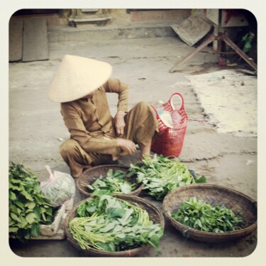Photographie intitulée "Marché" par Agnès M, Œuvre d'art originale, Photographie numérique