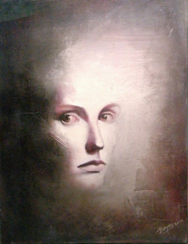 Chimère Peinture intitulée "Chimère" par Faiza, Œuvre d'art originale, Huile