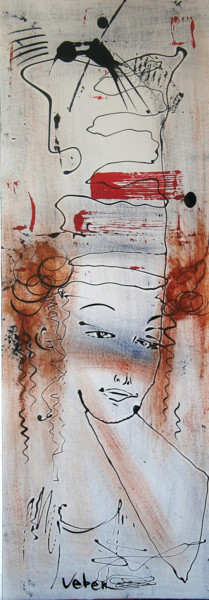 绘画 标题为“100-35-cm-oil-card-…” 由Oksana Veber, 原创艺术品, 油 安装在纸板上
