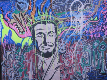 Peinture intitulée "HUMMM!" par Girerd Christophe, Œuvre d'art originale, Acrylique