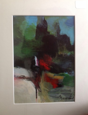Peinture intitulée "4- techniques mixtes" par Mireille Matricon, Œuvre d'art originale