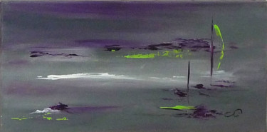 Peinture intitulée "REPOS" par Sandrine Chalot, Œuvre d'art originale, Acrylique