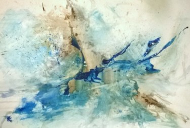 Peinture intitulée "envolée" par Sandrine Chalot, Œuvre d'art originale, Acrylique