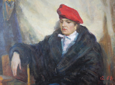 Pintura titulada "Natasha" por Nikolai Chebotaru, Obra de arte original