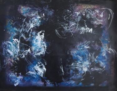 Peinture intitulée "acryl-sur-papier-av…" par Chamartin, Œuvre d'art originale