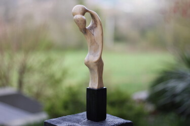 Sculpture intitulée "Le baiser sans fin" par Max Bernard, Œuvre d'art originale