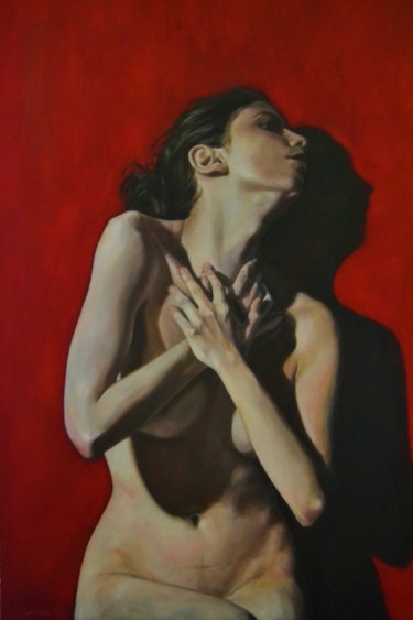 Painting titled "Rapture 1" by Fred Whitson, Original Artwork, Oil