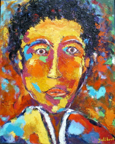 Peinture intitulée "Inspiration" par Francis Jalibert, Œuvre d'art originale, Huile Monté sur Châssis en bois