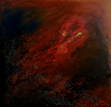 Peinture intitulée "Sombritude" par Sandrine Chalot, Œuvre d'art originale, Acrylique