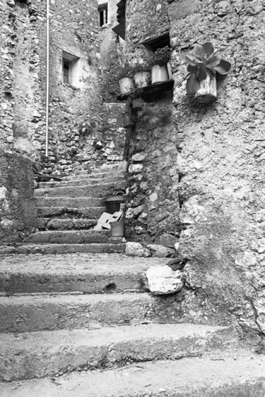 Photography titled "Scorcio con vasi" by Giuseppe Persia, Original Artwork, Analog photography