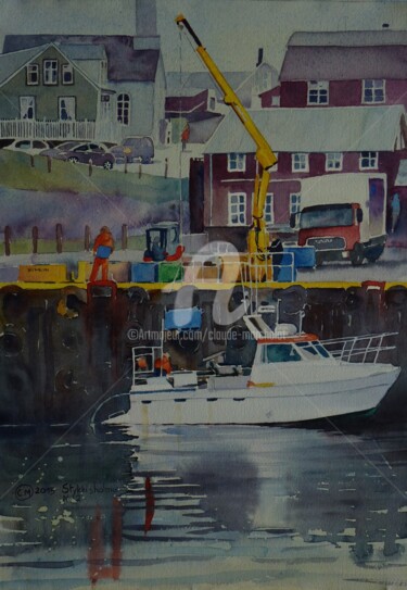 Débarquement du poisson à Stykkisholmur No 2